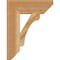 Ekena Millwork Legacy Slat Rough Sawn Bracket, Western Red Cedar, 4"W x 14"D x 18"H BKT04X14X18LEC06RWR - alternate 2